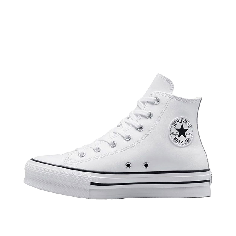 Tennarit ja kengät Converse Chuck Taylor All Star Eva Lift Platform Leather High Top Valkoinen | A02486C