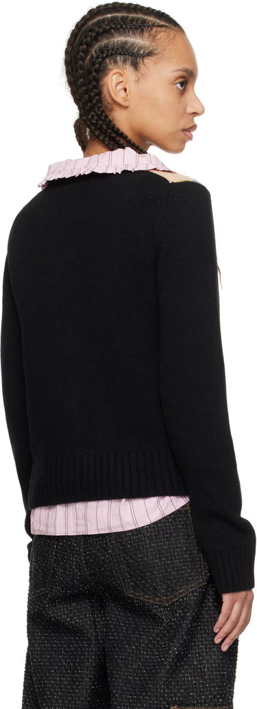 Villapaita GANNI GANNI Harlequin Knit Cardigan Monivärinen | K2380, 2