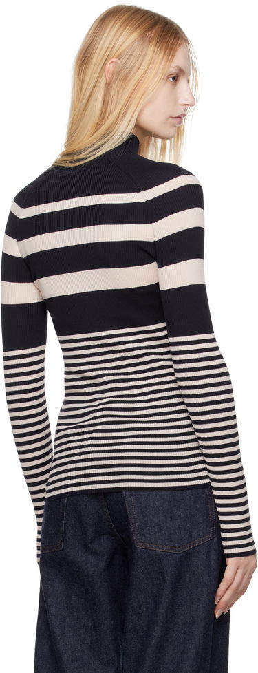 Villapaita Moncler Moncler Striped Wool Turtleneck Monivärinen | K10939F00002M1180, 2