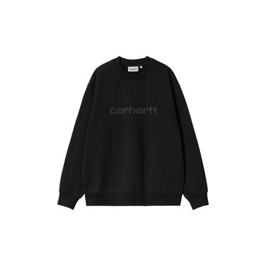 Huppari Carhartt WIP Rivet Script Sweatshirt Musta | I034420_9, 3