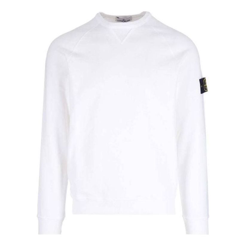 Villapaita Stone Island Ghost Crewneck Sweatshirt Valkoinen | 781566360-V0001