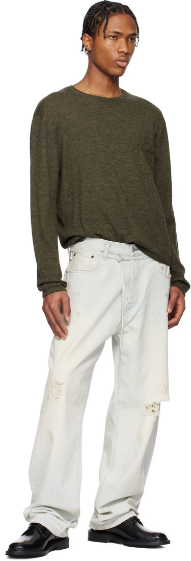 Villapaita Acne Studios Acne Studios Cashmere Crew Neck Sweater Vihreä | B60354-, 3