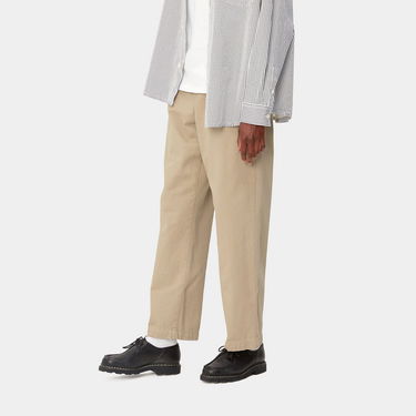 Housut Carhartt WIP Cara Pant "Wall garment dyed" Beige | I029802_G1_GD, 3