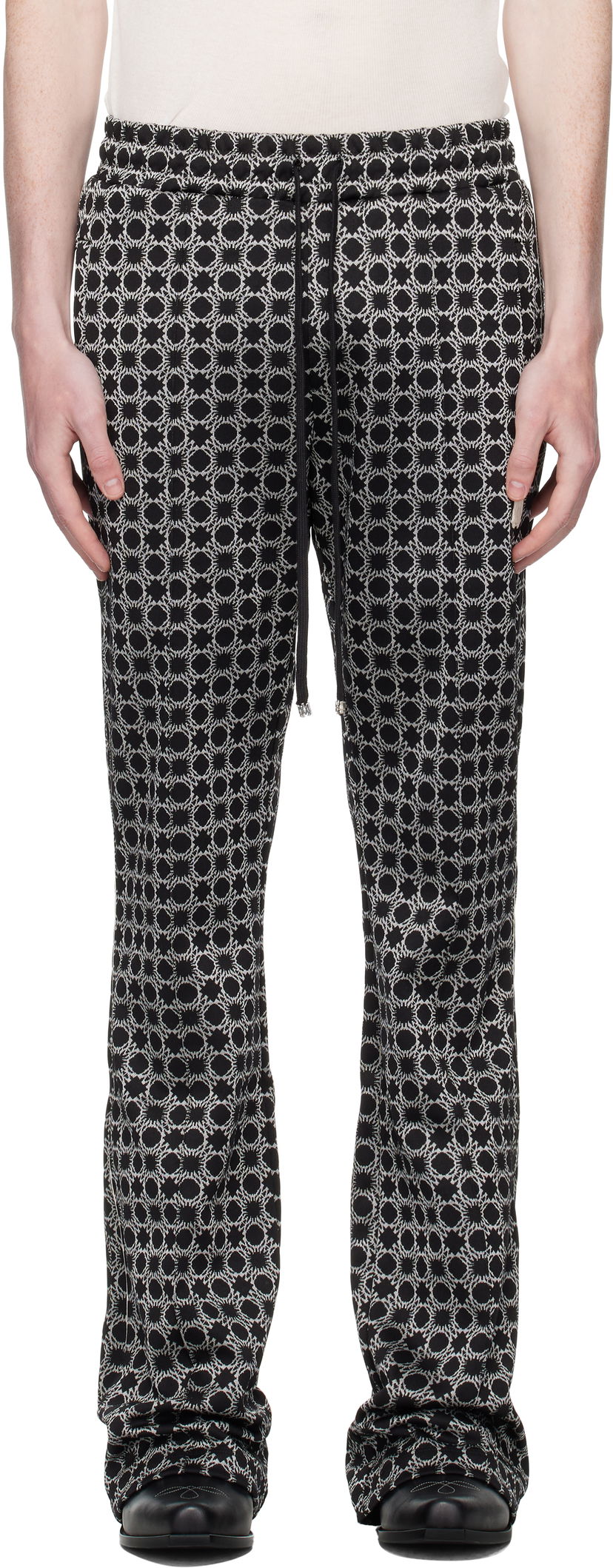 Verryttelyhousut AMIRI AMIRI MA Quad Flare Track Pants Musta | AMPATP1021