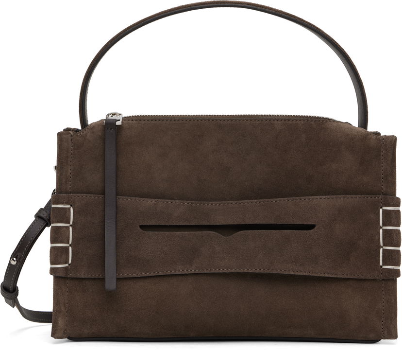 Olkalaukku JW Anderson JW Anderson Loafer Suede Shoulder Bag Ruskea | HB0716-LA0364