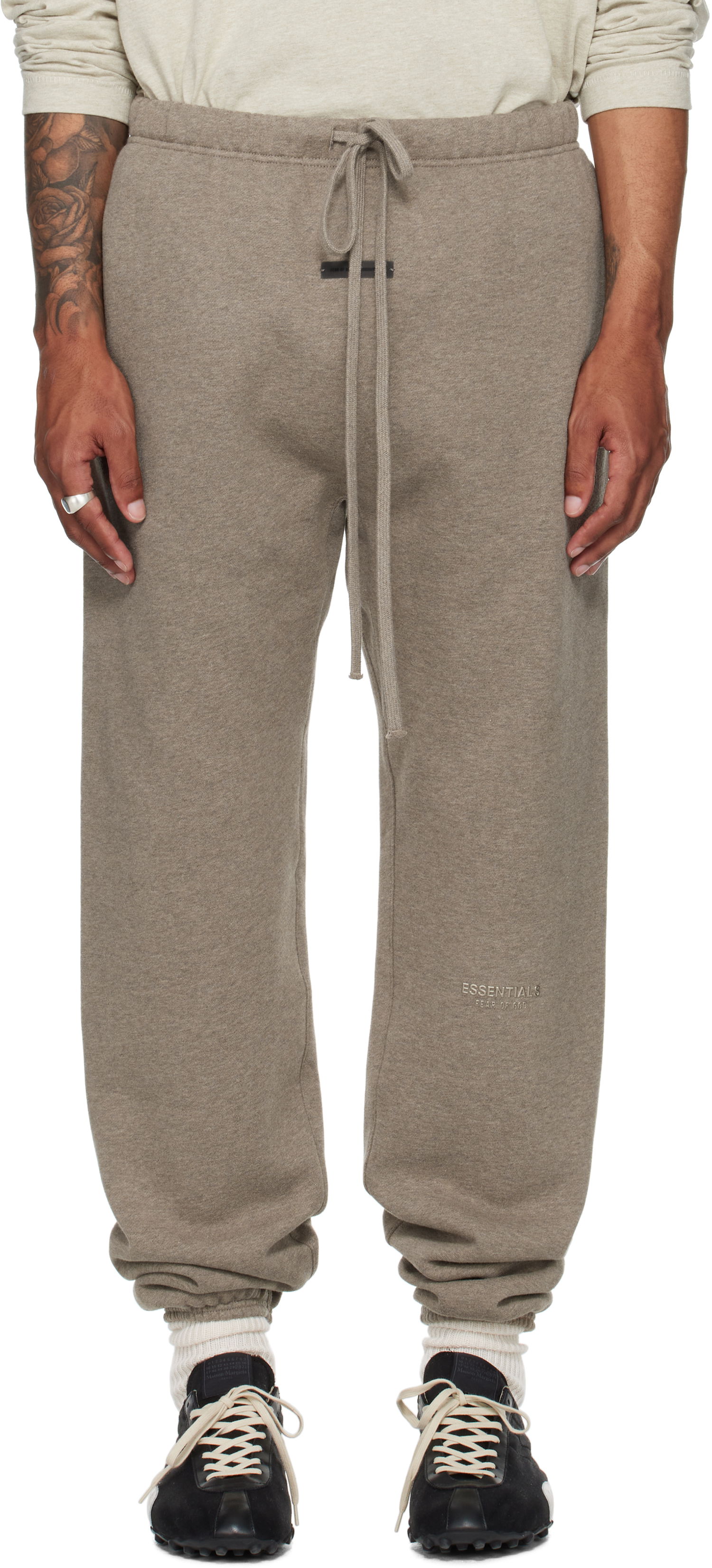 Verryttelyhousut Fear of God Fear of God ESSENTIALS Vintage Fleece Sweatpants Harmaa | 130SP258043F, 0