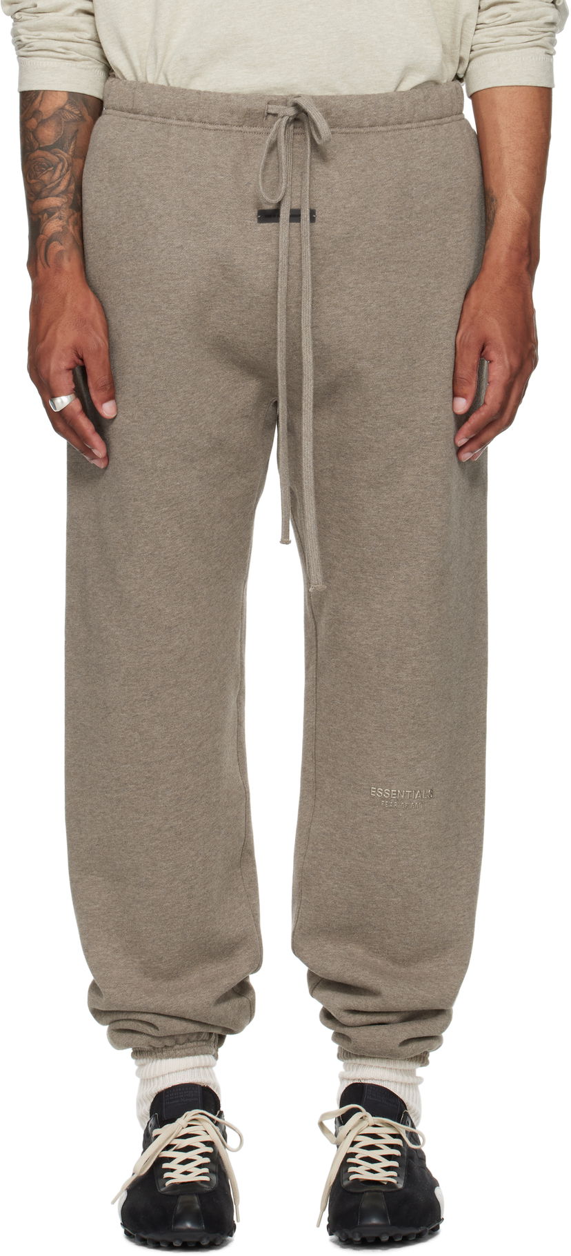 Verryttelyhousut Fear of God Fear of God ESSENTIALS Vintage Fleece Sweatpants Harmaa | 130SP258043F