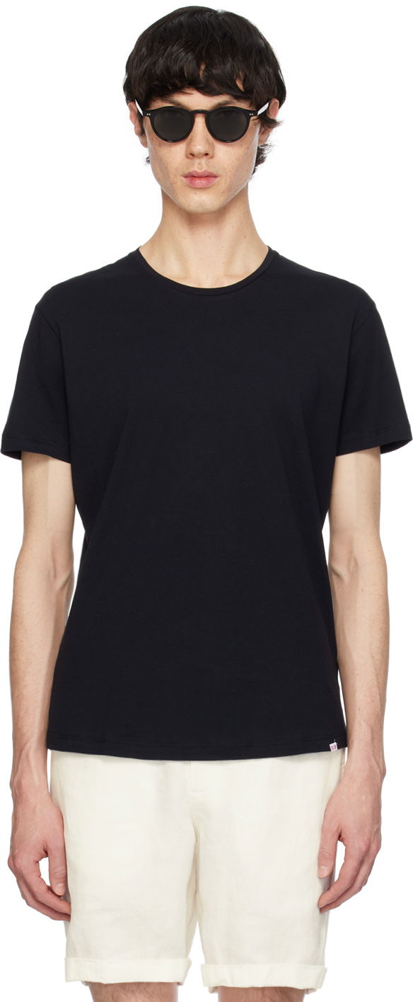 T-paita Orlebar Brown OB-T T-Shirt Musta | 259492