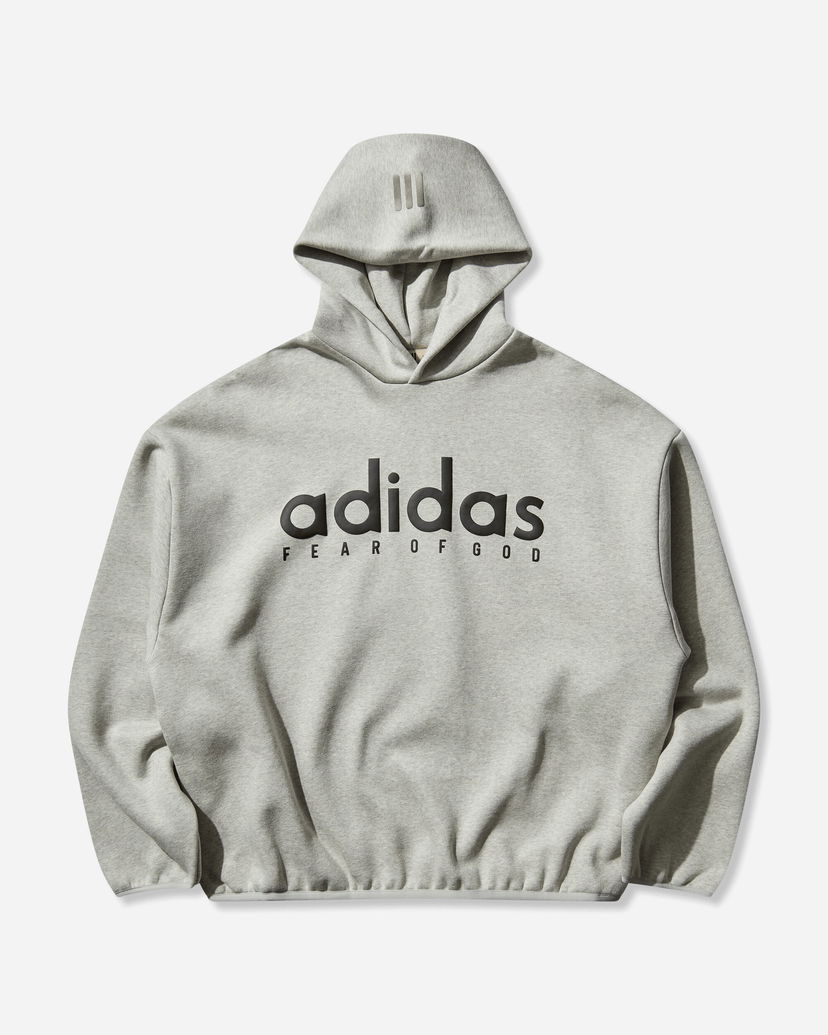 Huppari adidas Originals Fear of God Athletics Fleece Hoodie Harmaa | JZ7367