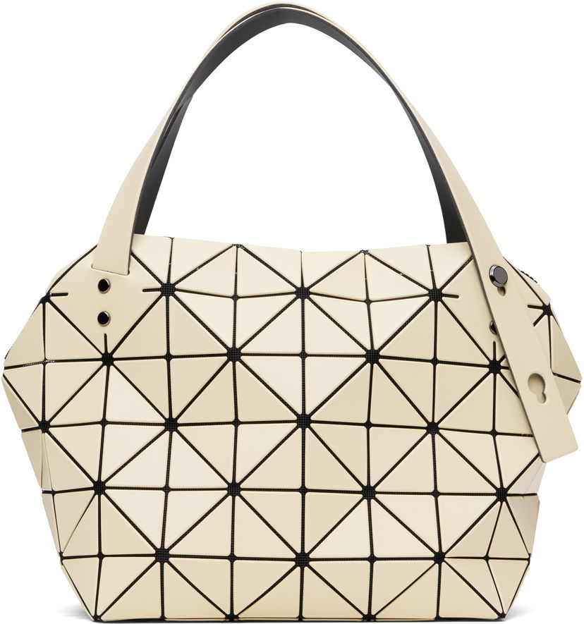 Kangaskassi BAO BAO ISSEY MIYAKE BAO BAO ISSEY MIYAKE Geometric Tote Bag Beige | BB56AG482