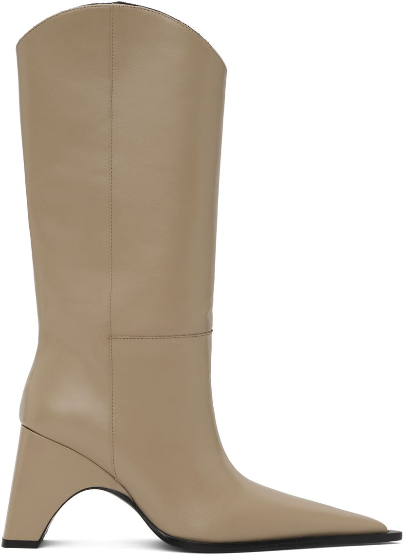 Vaatteet Coperni Coperni Bridge Cowboy Boots Beige | COPSH16F6012