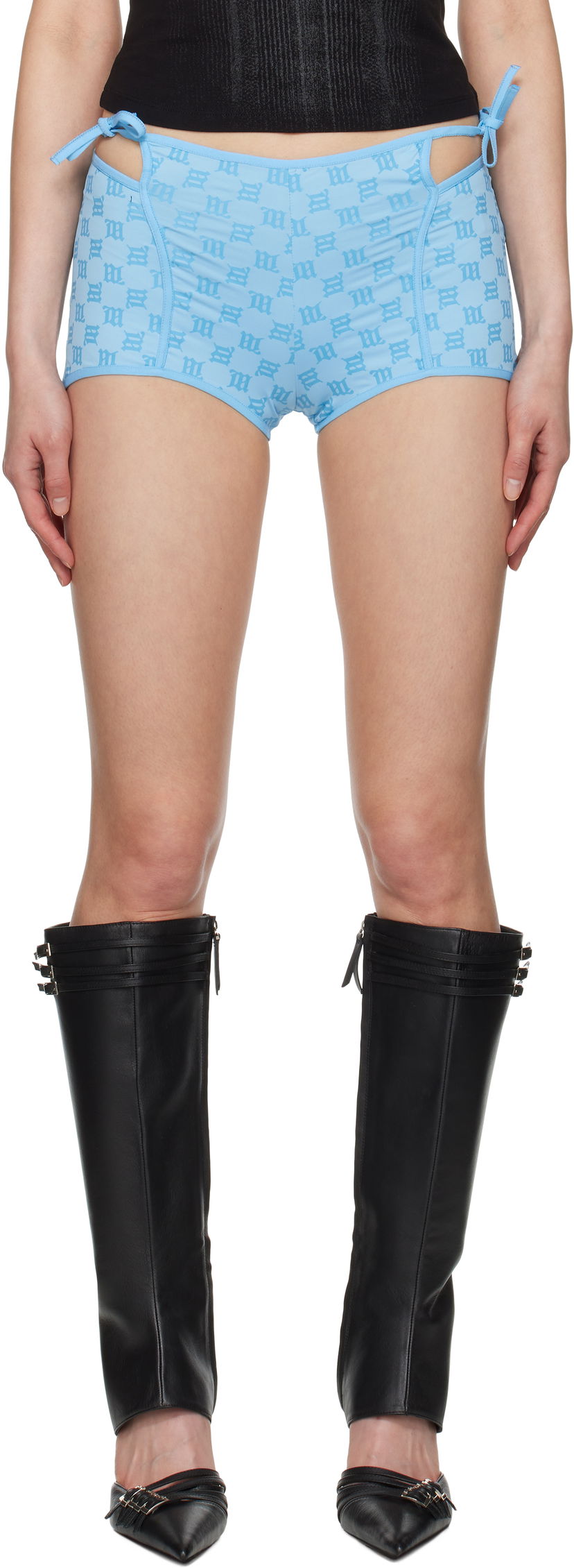 Shortsit MISBHV MISBHV Monogram Coquette Shorts Sininen | 250W357