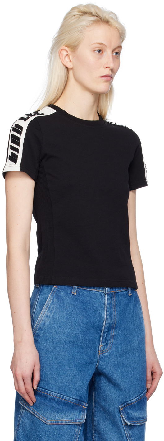 T-paita Dion Lee Dion Lee Slim T-Shirt Musta | C3162PS24, 1