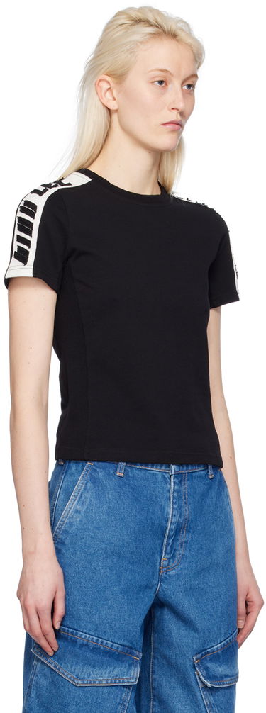 T-paita Dion Lee Dion Lee Slim T-Shirt Musta | C3162PS24, 1