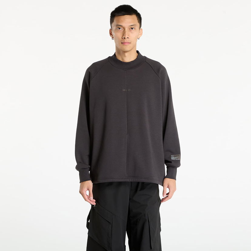 Huppari OAKLEY Oakley Slick Fleece Crew Sweatshirt Musta | FOA408127-01N