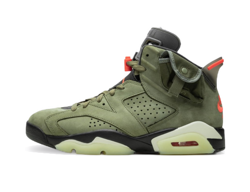 Tennarit ja kengät Jordan Travis Scott x Air Jordan 6 Retro "Olive" Vihreä | CN1084 200