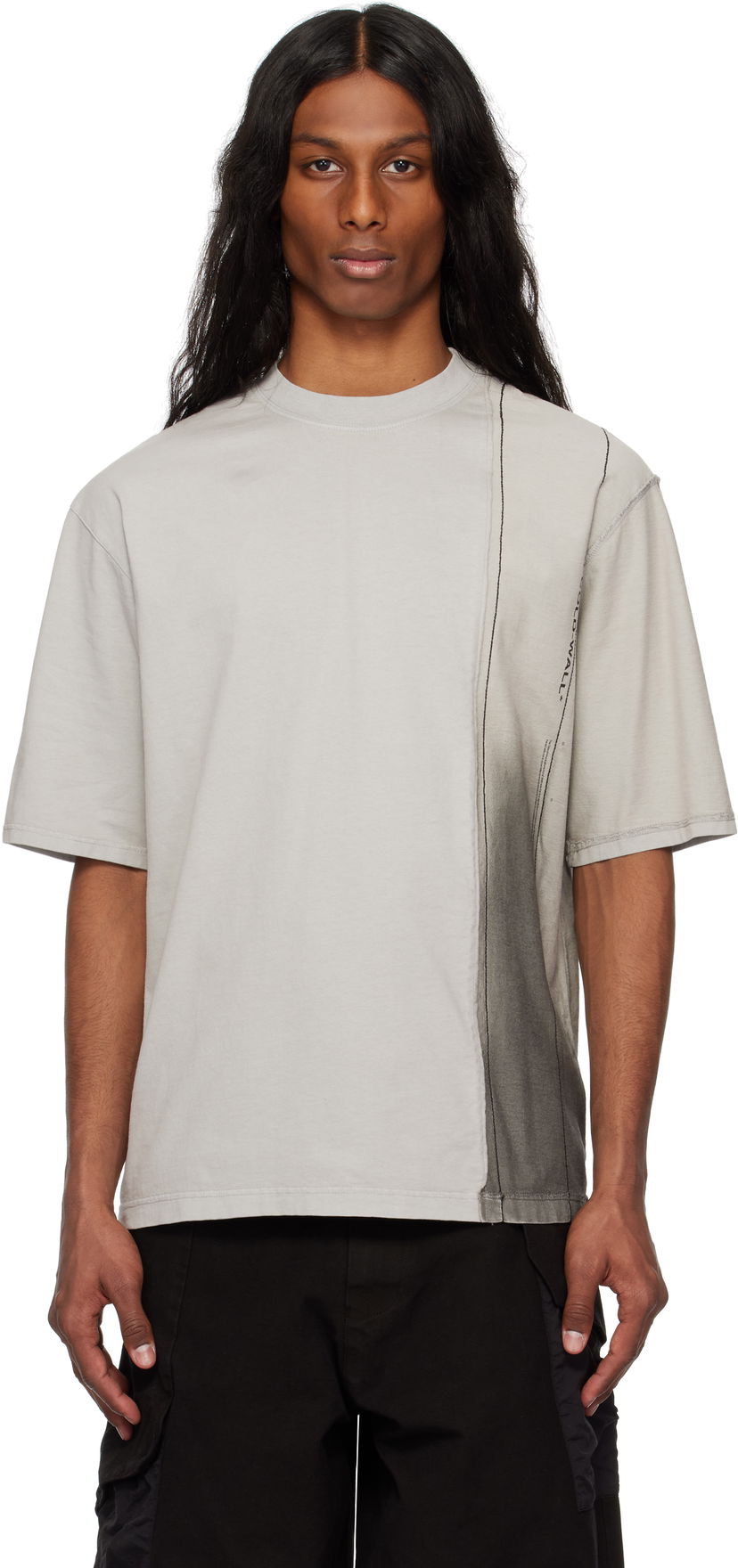 T-paita A-COLD-WALL* A-COLD-WALL* Dial T-Shirt Harmaa | ACWMTS206