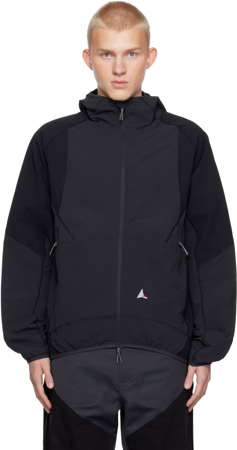 Tuulitakki ROA Technical Reinforced Jacket Musta | RBMW0244FA190