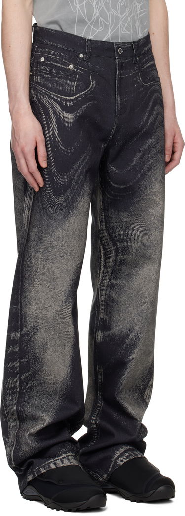 Jeans Camper Camperlab Printed Jeans Musta | AU00006-003, 1