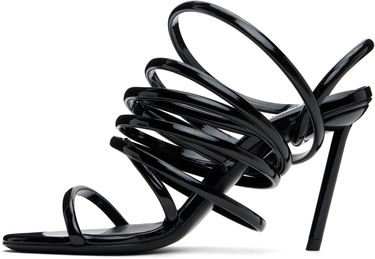 Tennarit ja kengät Alaïa ALAÏA Glossy Multistrap Stiletto Heel Sandals Musta | AA3S118TK049, 2