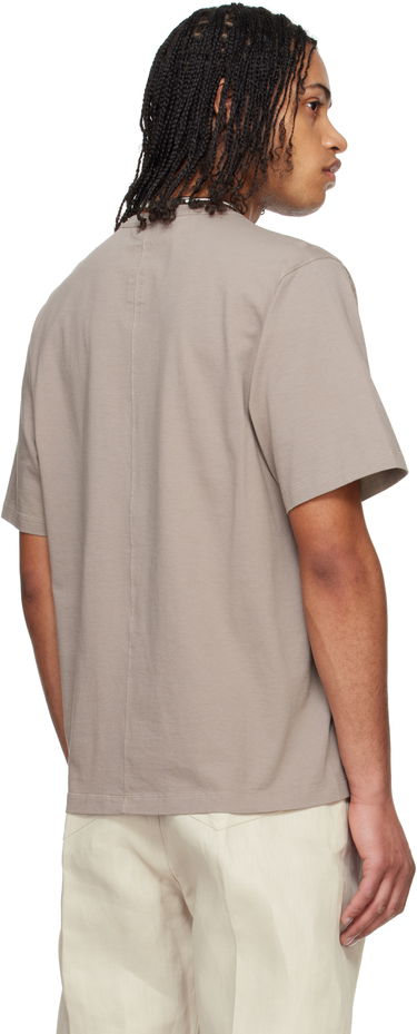 T-paita Rick Owens Rick Owens Hollywood Brad T-Shirt Ruskea | RU01E5232 JA, 2