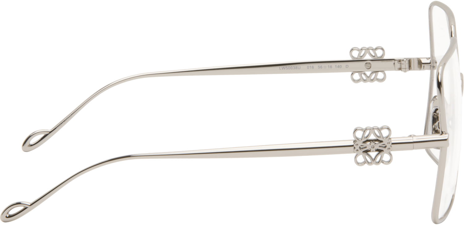 Aurinkolasit Loewe Oversize Square Retro Glasses Metallinen | LW50038U 192337093227, 1