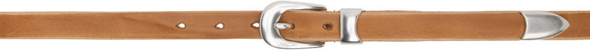 Vyöt OUR LEGACY Our Legacy 2 CM Leather Belt Ruskea | A2258CDD