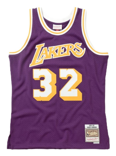 Jersey Mitchell & Ness NBA Swingman Jersey Los Angeles Lakers Magic Johnson Violetti | SMJYGS18176-LALPURP84EJH