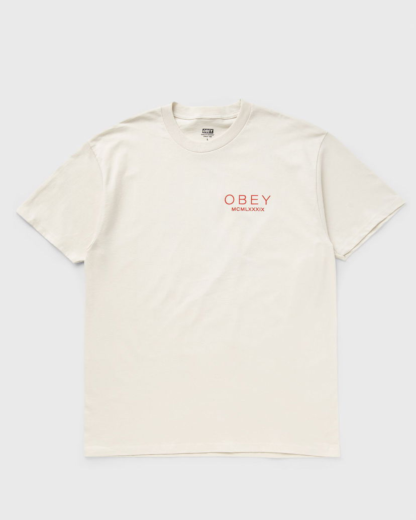 T-paita OBEY Maximus T-Shirt Beige | 165264142-CRM