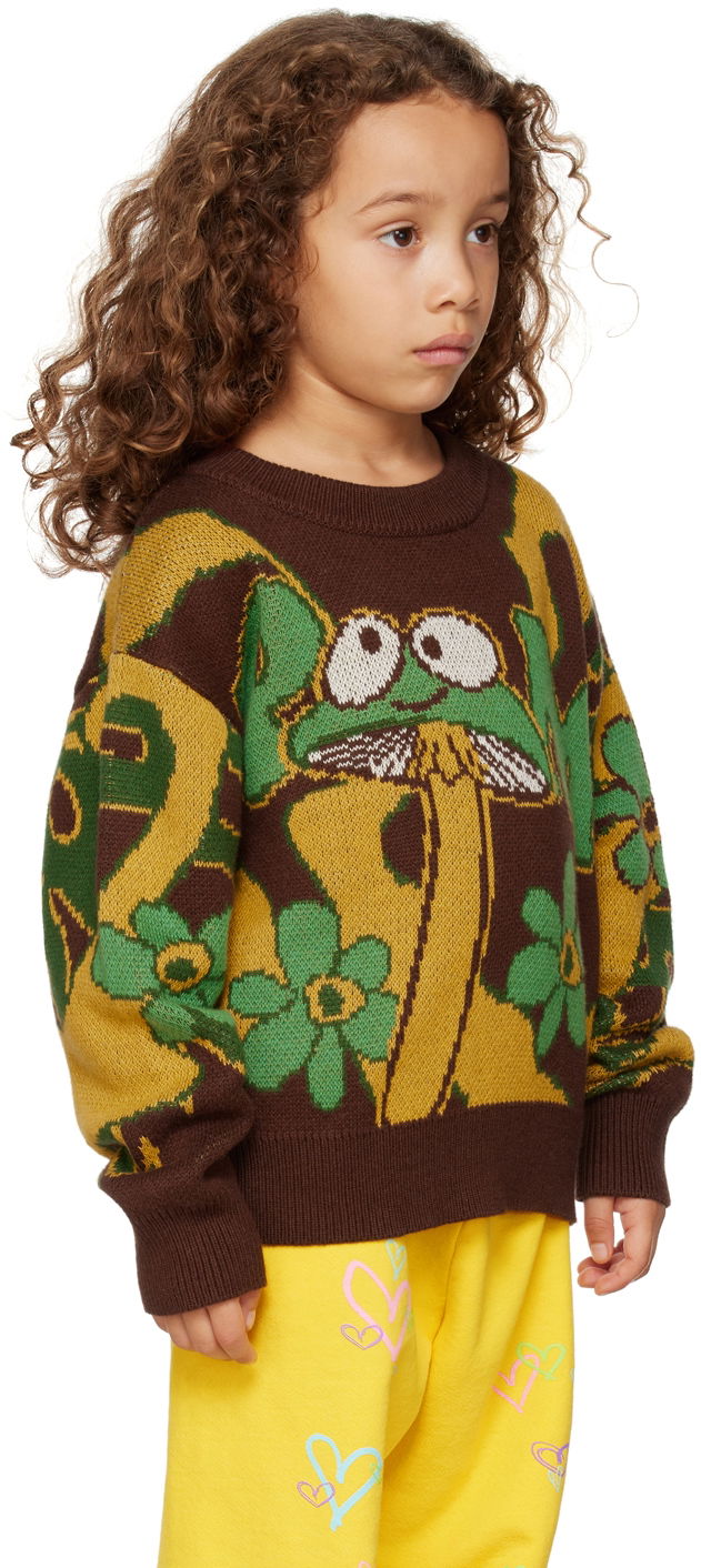 Villapaita Perks And Mini Perks and Mini Exclusive Shroom Knit Sweater Ruskea | 55002, 1