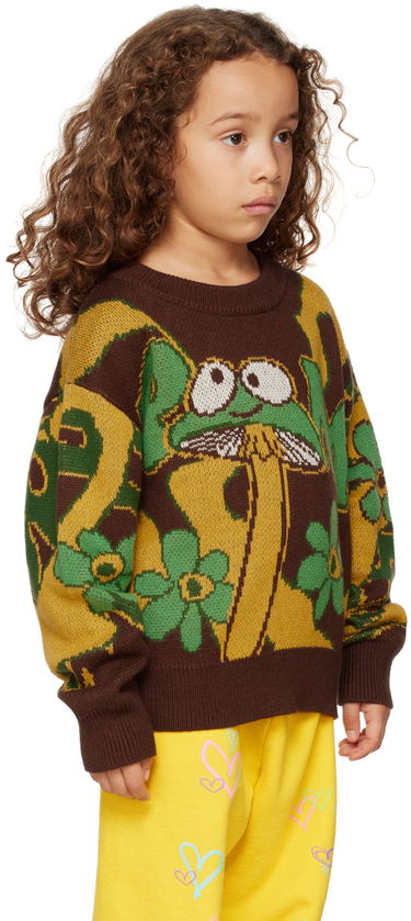 Villapaita Perks And Mini Perks and Mini Exclusive Shroom Knit Sweater Ruskea | 55002, 1