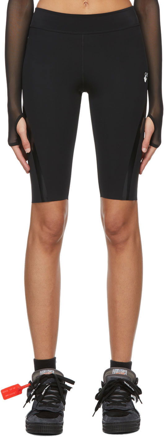 Shortsit Off-White Off-White Athleisure Cycling Shorts Musta | OWVH011E20JER0011001