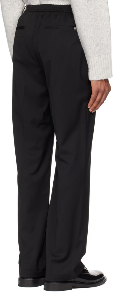 Housut Helmut Lang Helmut Lang Relaxed Wool Trousers Musta | O09HM205, 2