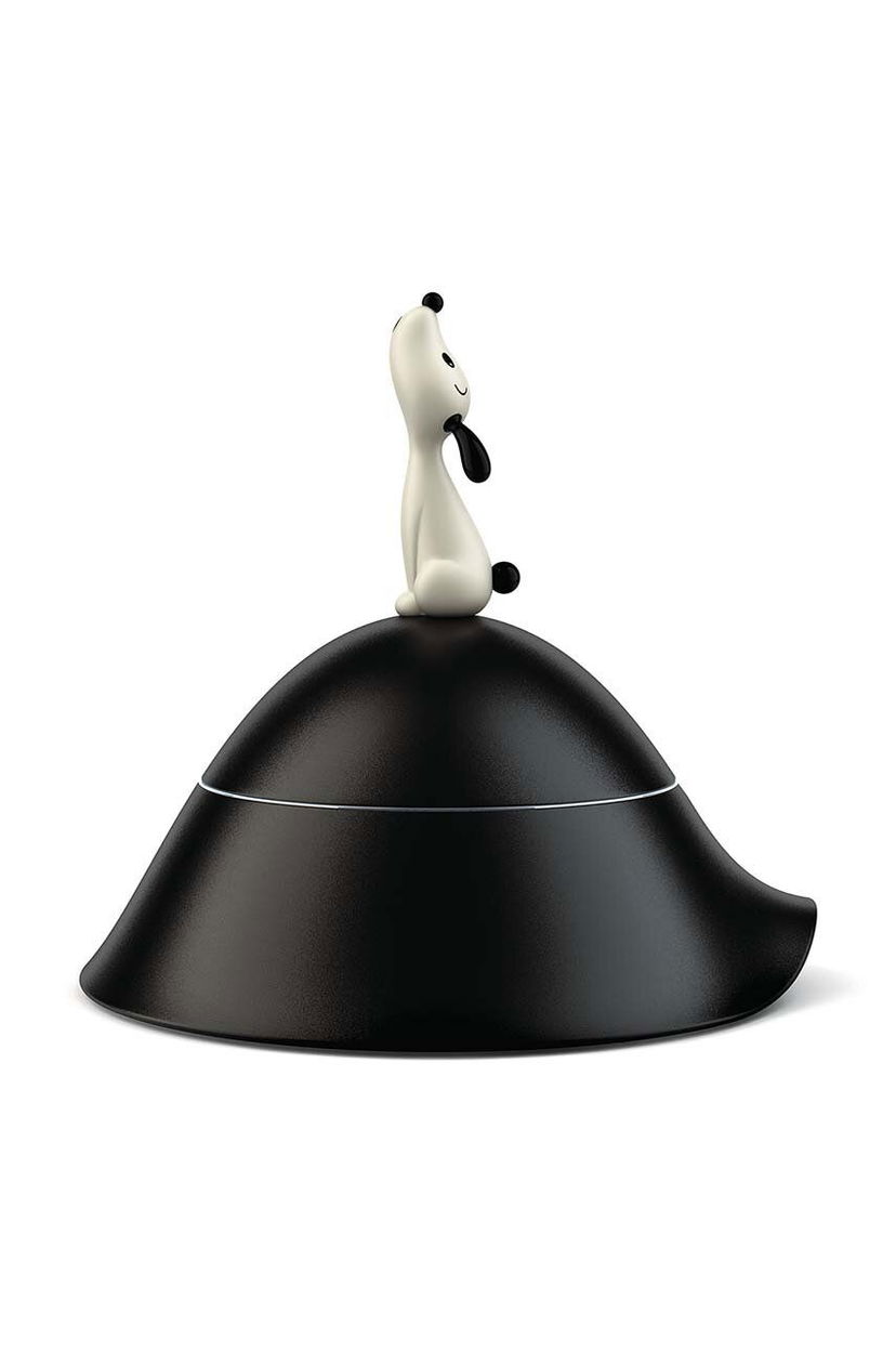 Kodin sisustus Alessi Lula Dog Bowl Musta | AMMI19.B