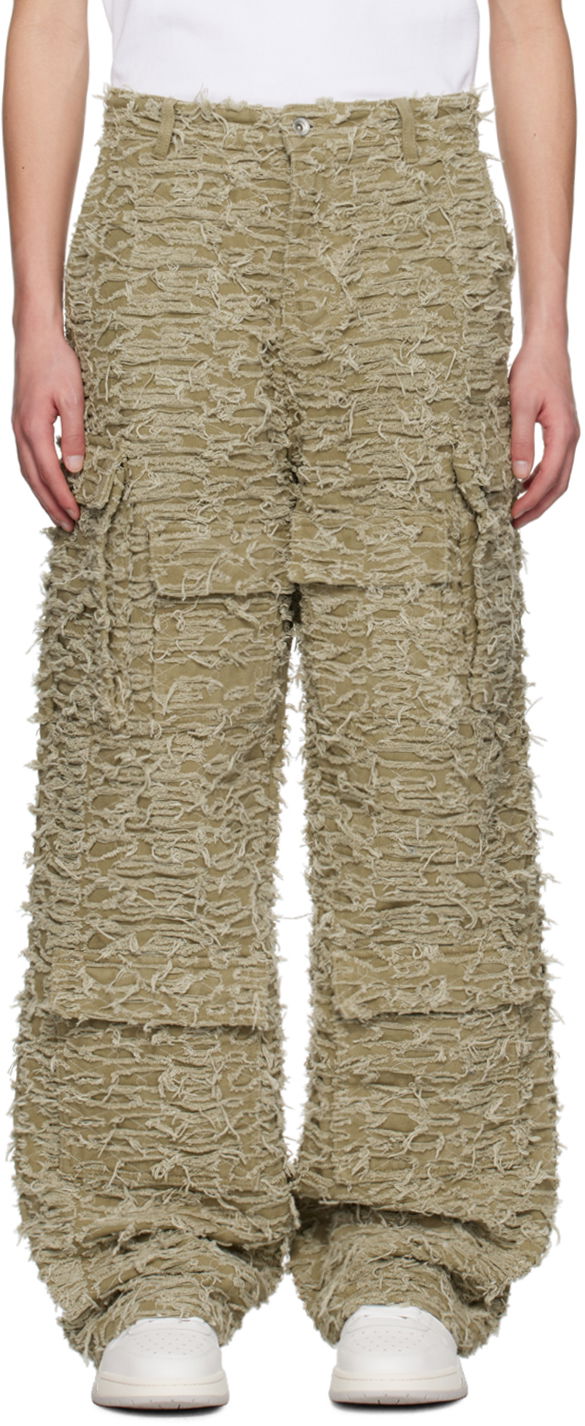 Cargo housut Who Decides War Husk Trousers Vihreä | 1120750022SS24