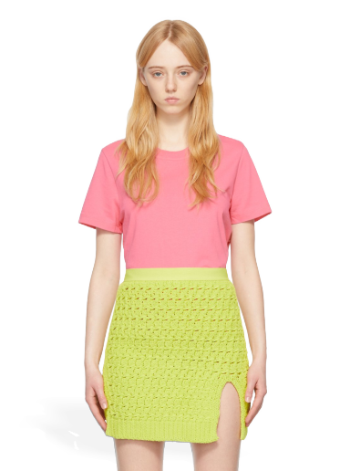 T-paita Bottega Veneta Cotton T-Shirt Vaaleanpunainen | 649060 VF1U0