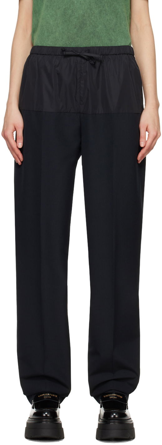 Housut Alexander Wang Articulated Trousers Musta | 1WC1244680