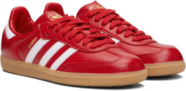 Tennarit ja kengät adidas Originals Samba OG Punainen | JR0881, 3