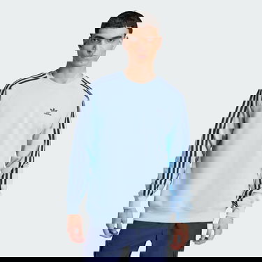 Huppari adidas Performance Classics 3-Stripes Sweatshirt Sininen | JN7026, 0