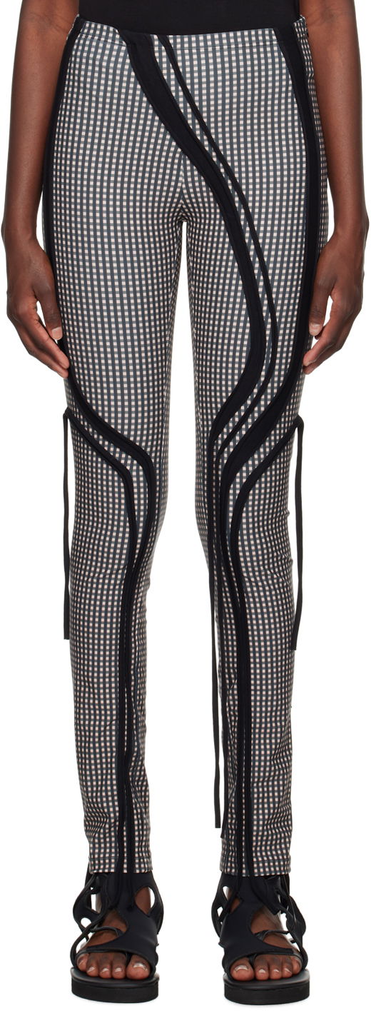 Leggingsit Ottolinger Ottolinger Strappy Leggings Musta | 501202