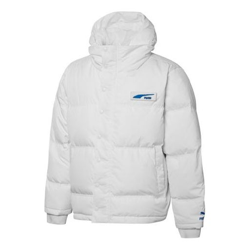 Puffer takki Puma Padded Down Jacket Valkoinen | 534486-02