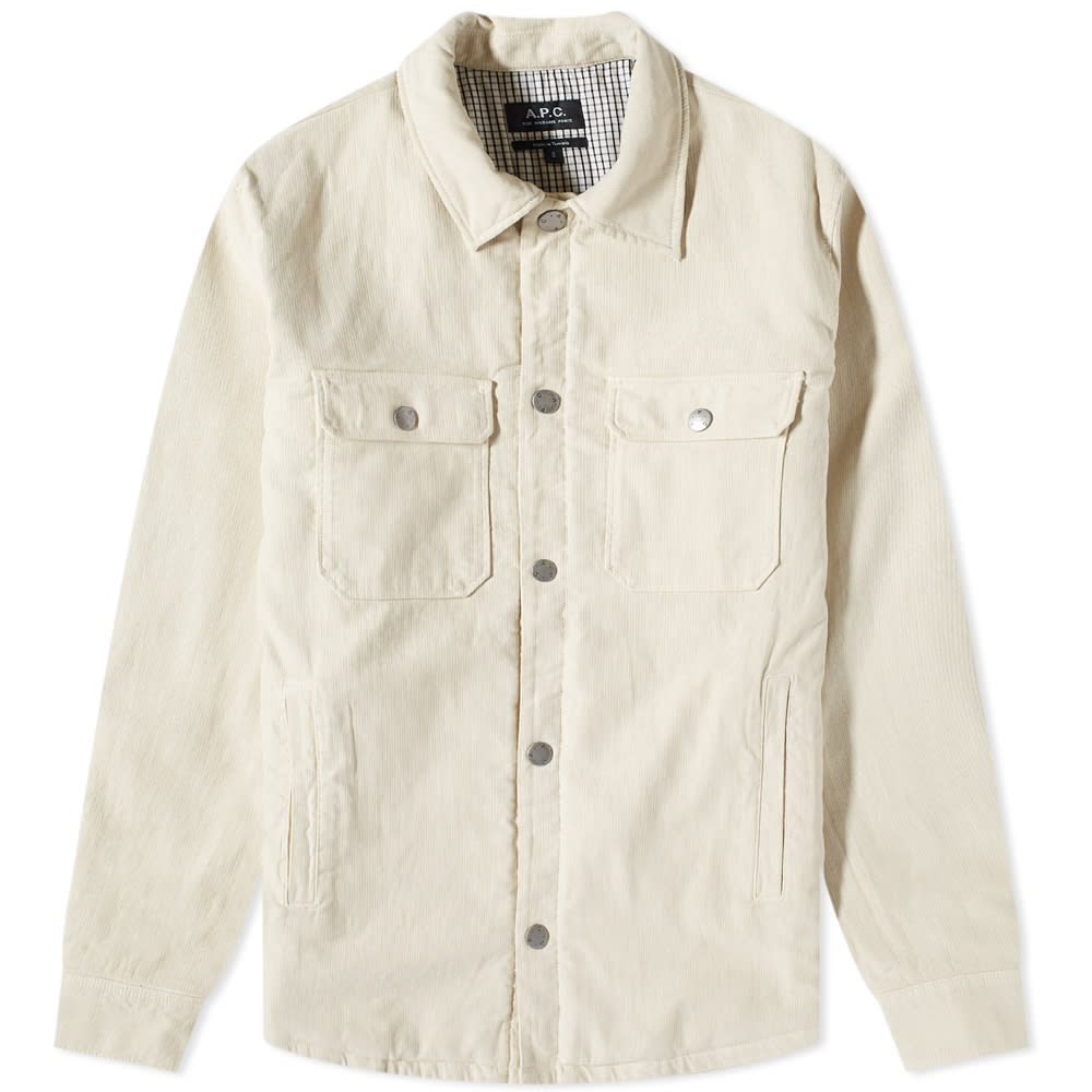 Paita A.P.C. Alex Overdyed Shirt Beige | COETB-H02625-AAD, 0