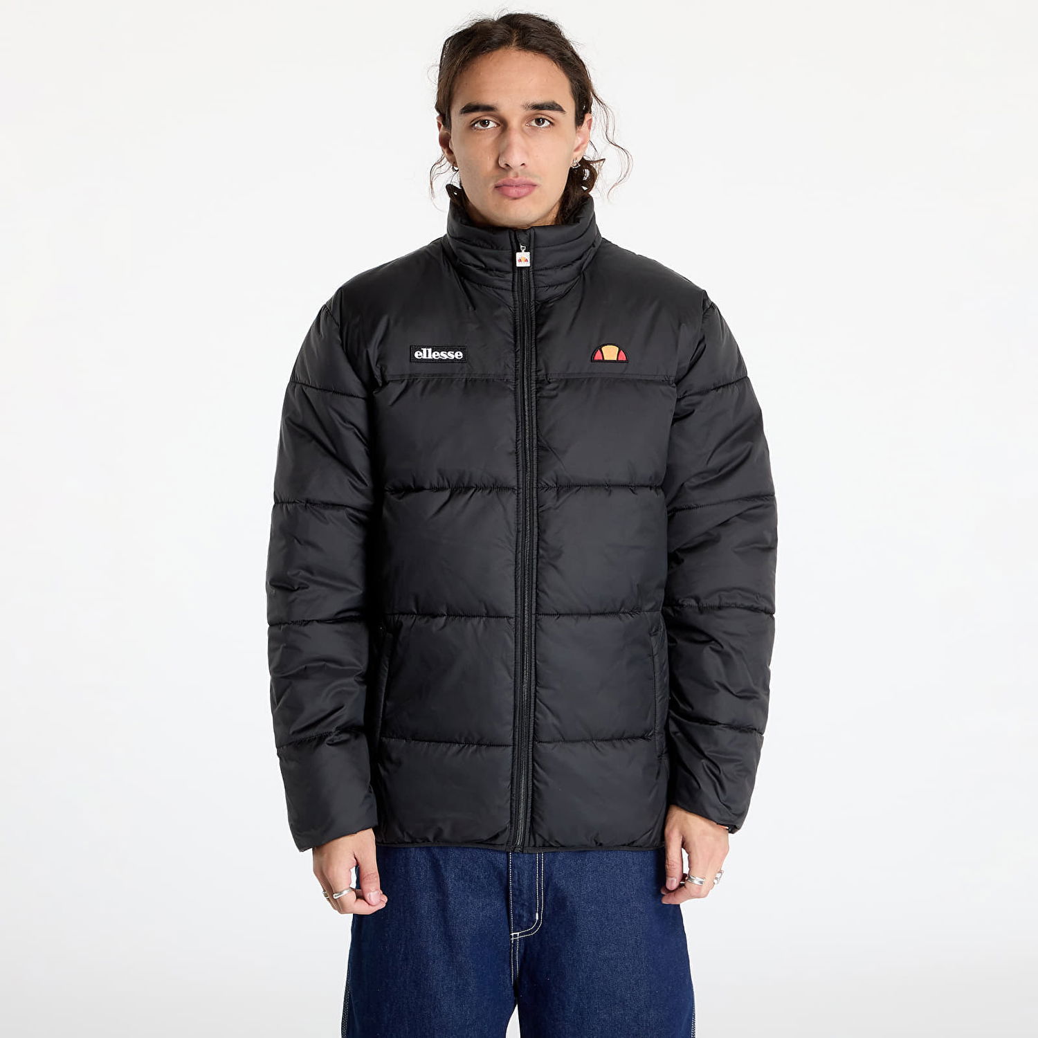 Puffer takki Ellesse Jacket Caloroso Padded Jacket Black S Musta | SHR17526-011, 0