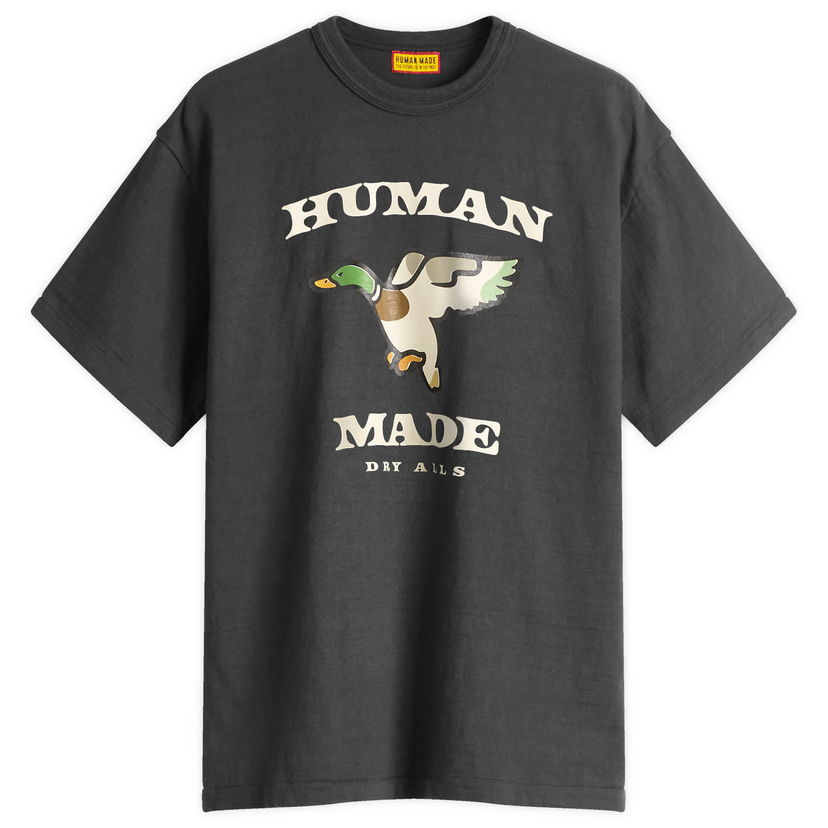 T-paita Human Made Human Made Flying Duck Graphic T-Shirt, Size Large Musta | HM30TE009-BLK