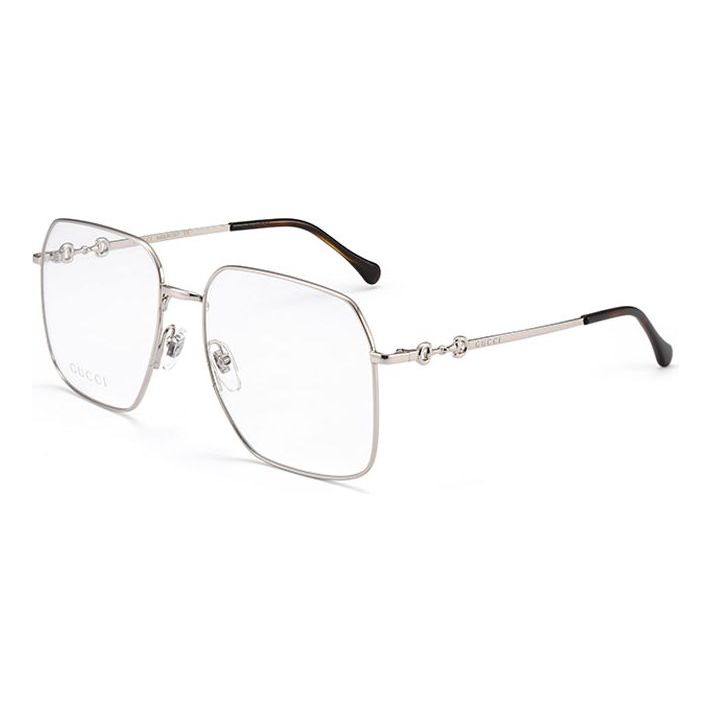 Aurinkolasit Gucci Gucci Horsebit Square Eyeglasses Metallinen | GG0952O-003