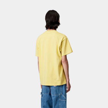 T-paita Carhartt WIP Carhartt WIP S/S Terrestrial T-Shirt Pigment Dyed Keltainen | I035226_6, 1