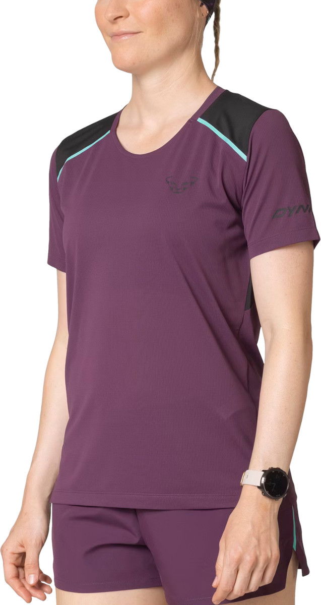 T-paita Dynafit T-Shirt Short Sleeve Violetti | 08-0000071650-6721