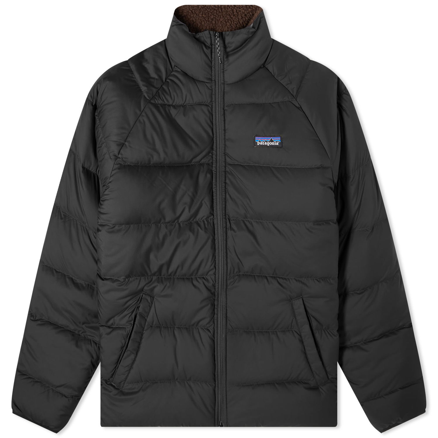 Takki Patagonia Reversible Silent Down Jacket Musta | 20670-INBK, 0