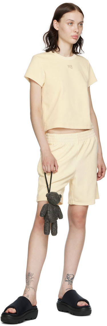 Shortsit Alexander Wang alexanderwang.t Hotfix Shorts Keltainen | 4CC3214101, 3