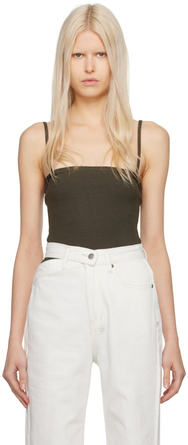 Tankkitoppi Ksubi Arise Tube Bodysuit Vihreä | WPS24BS002